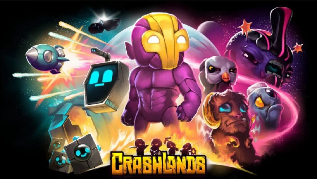+20 Melhores jogos offline para Android: Lista atualizada (2023)! 2 Banner do jogo mostrando personagens espaciais bem coloridos. Um dos melhores jogos offline para Android.