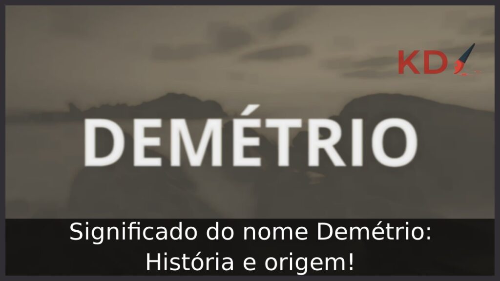Significado do nome Demétrio: História e origem! 1 Significado do nome Demétrio: História e origem!