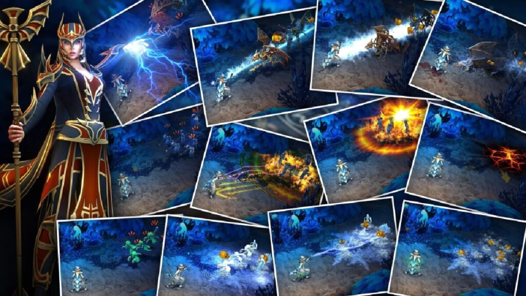 +20 Melhores jogos offline para Android: Lista atualizada (2023)! 22 Imagem do jogo mostrando várias cenas do jogo, vários locais onde o jogador pode ir.