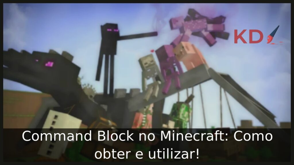 Command Block no Minecraft.