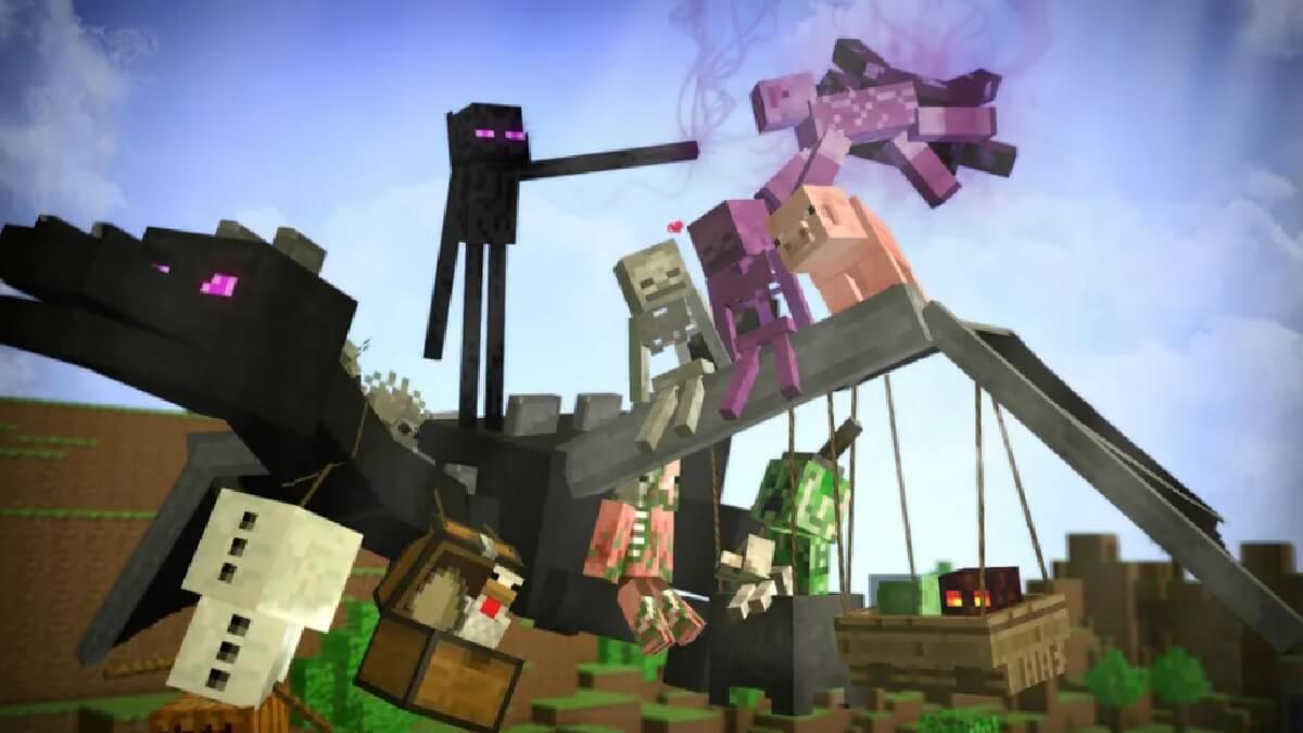 Command Block no Minecraft.