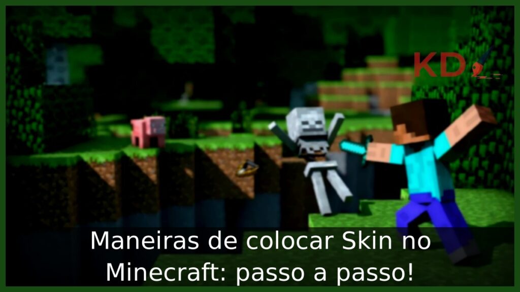 Skin no Minecraft.