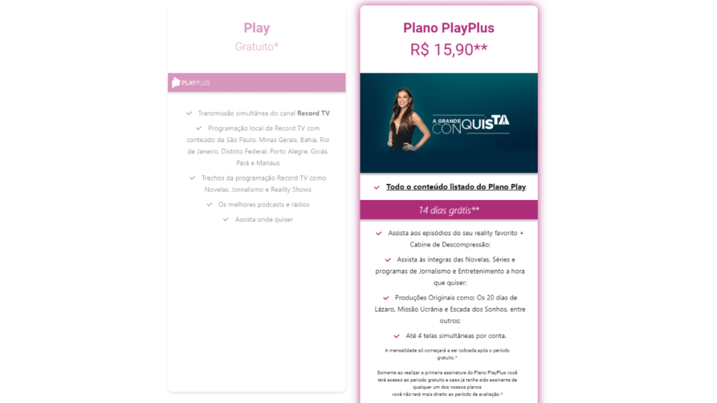 Como assistir A Fazenda 15 ao vivo grátis? Horários e etc. 2 Plataforma PlayPlus, Como assistir A Fazenda 15 ao vivo