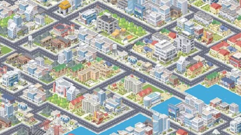 +20 Melhores jogos offline para Android: Lista atualizada (2023)! 24 Imagem do jogo mostrando uma cidade enorme onde você irá jogar.