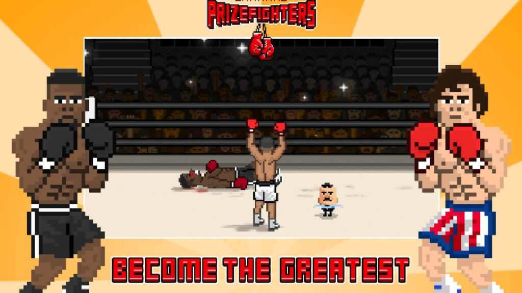 Imagem do jogo mostrando uma luta de soco sendo realizada.