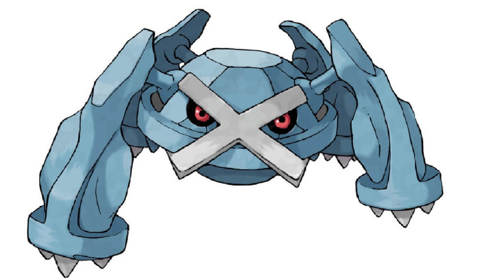 Pokémon do tipo aço na cor azul.