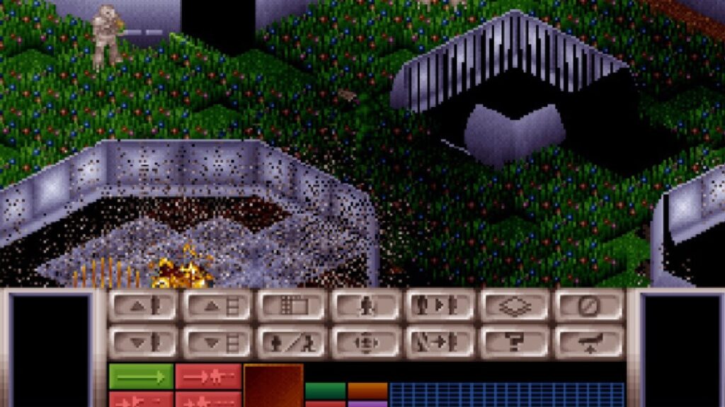 Imagem do jogo mostrando um ambiente do jogo em uma noite.
