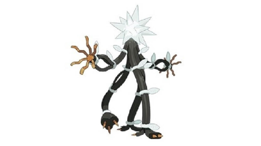 Pokémon do tipo elétrico na cor branca e preta.