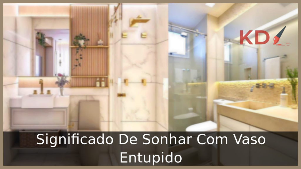 Sonhar Com Vaso Entupido