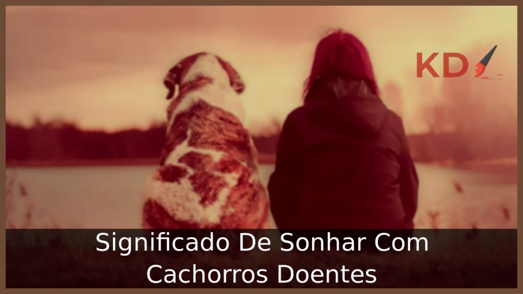 Sonhar com cachorros doentes: Veja o significado!