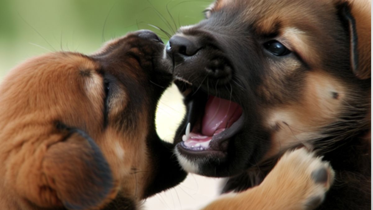 Sonhar Com Cachorro Brigando.