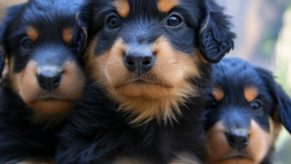 Sonhar com cachorros doentes.
