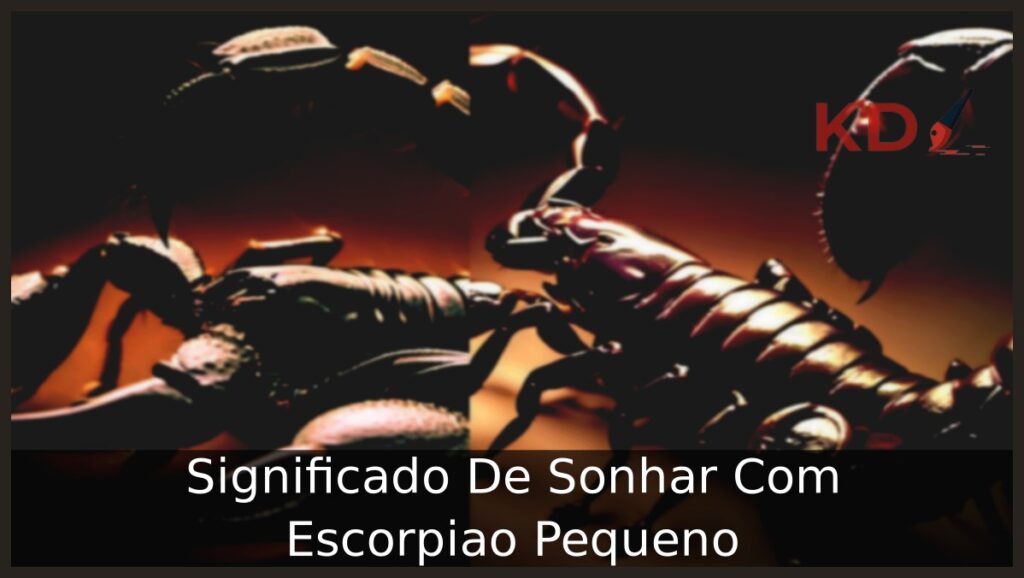 Sonhar Com Escorpiao Pequeno