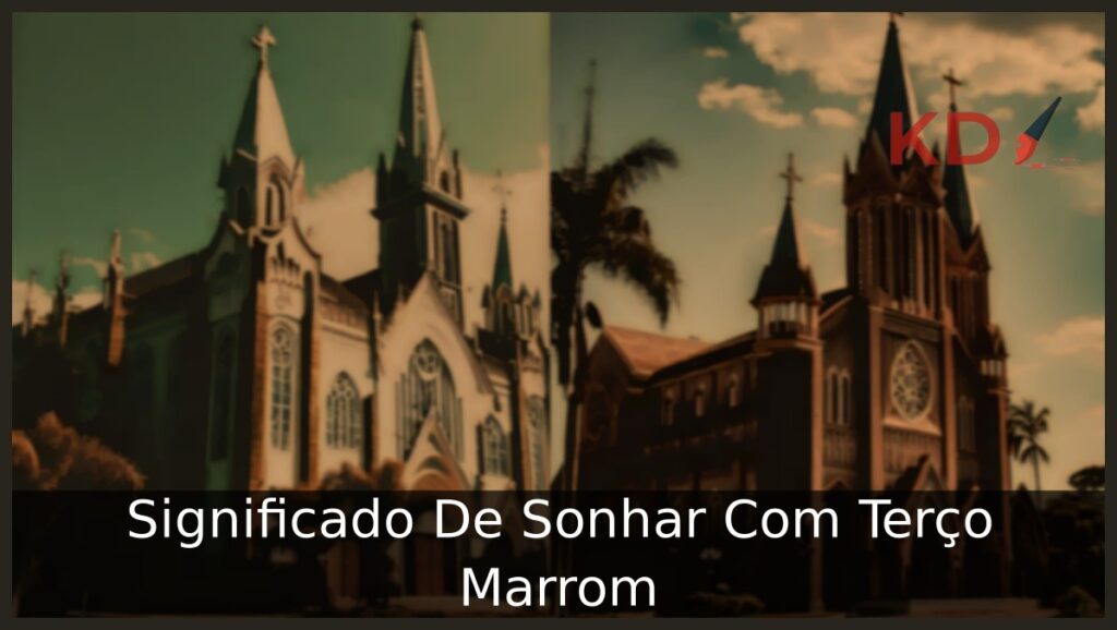 Sonhar Com Terço Marrom