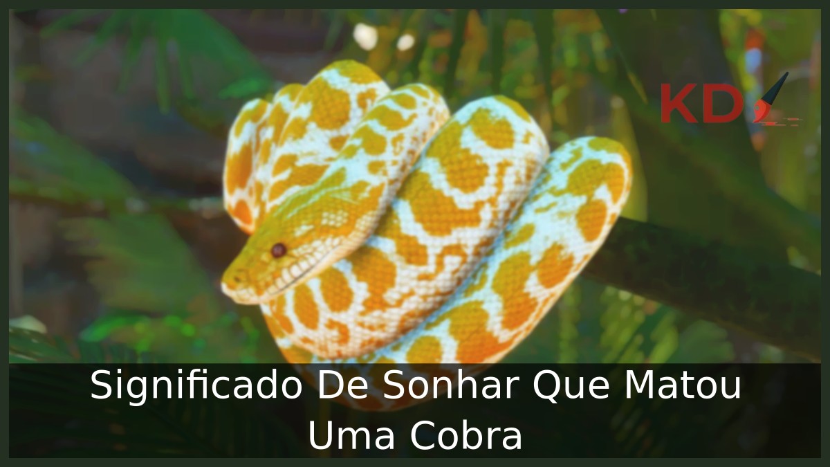 Sonhar Que Matou Uma Cobra