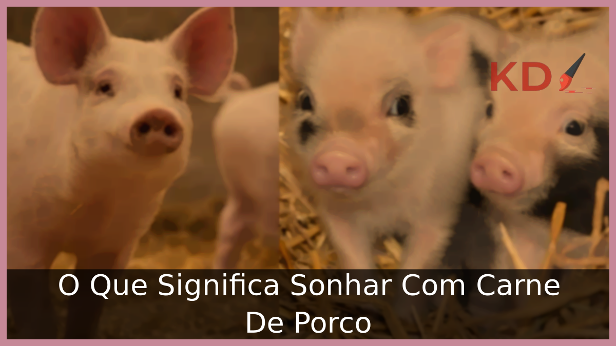 O Que Significa Sonhar Com Carne De Porco 3 Sonhar Com Carne De Porco