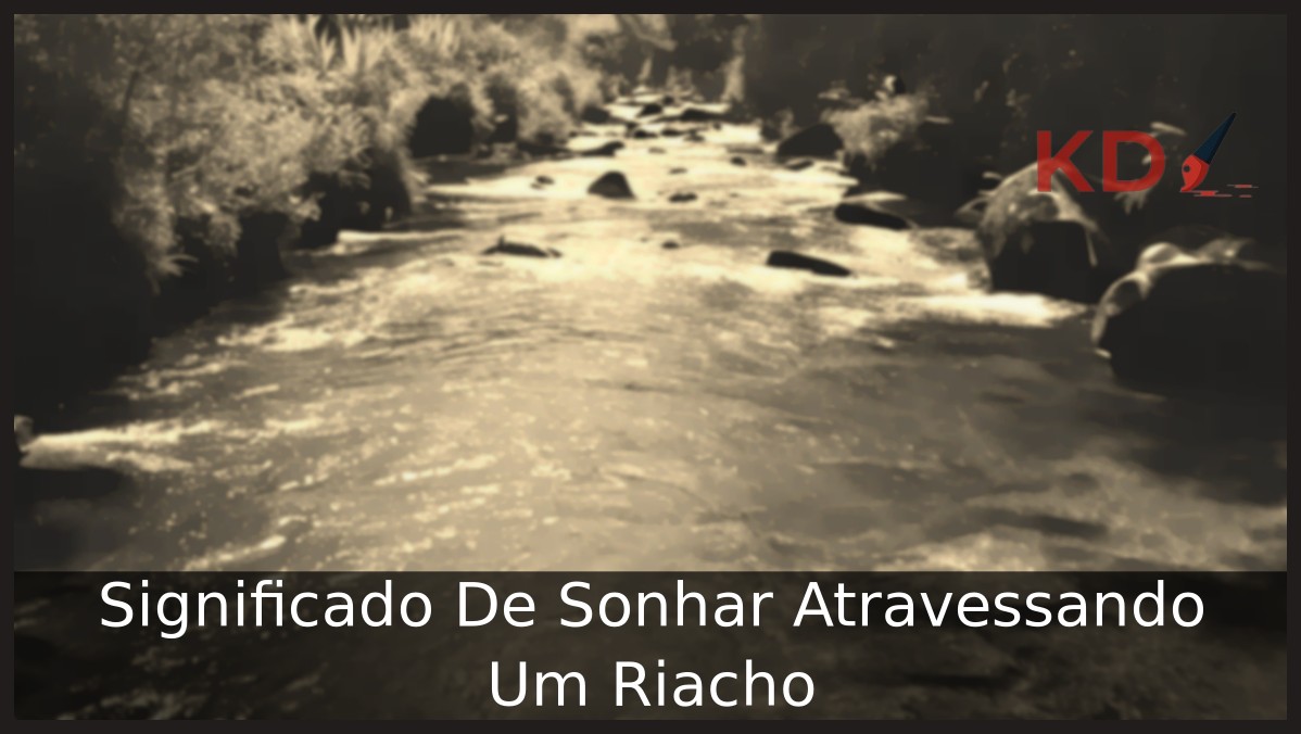 Sonhar Atravessando Um Riacho
