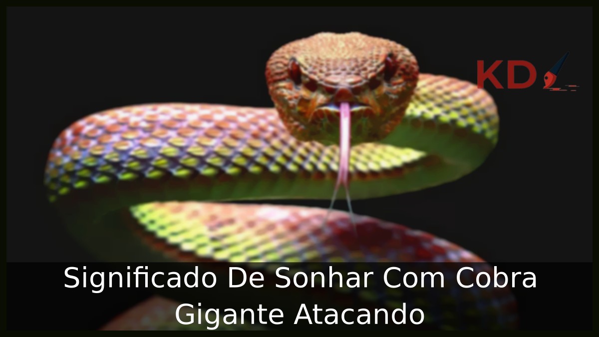 Sonhar Com Cobra Gigante Atacando: Significado verdadeiro! 12 Sonhar Com Cobra Gigante Atacando