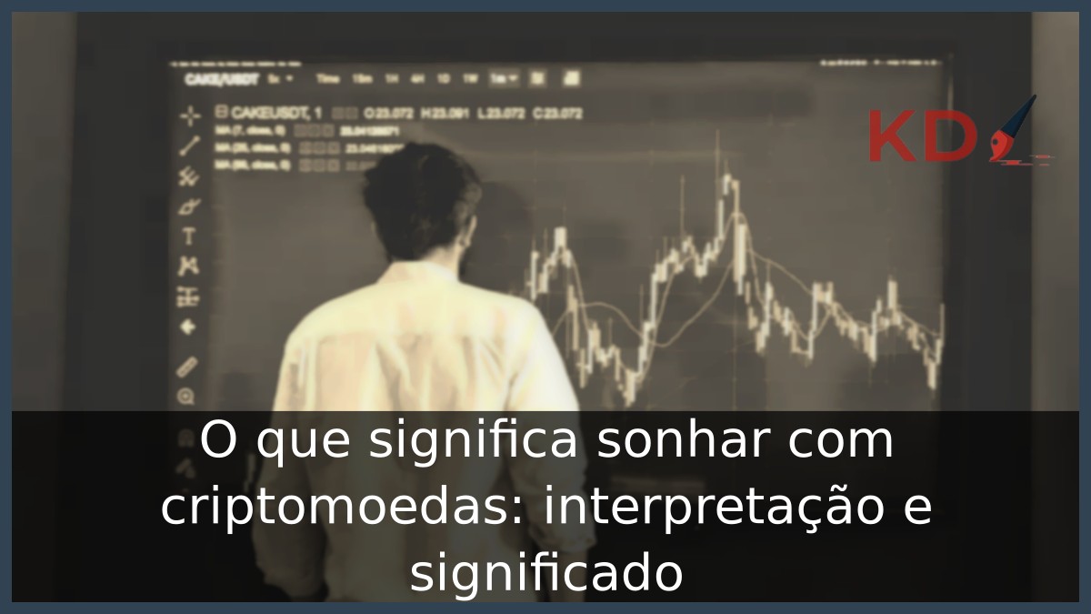 Sonhar com criptomoedas
