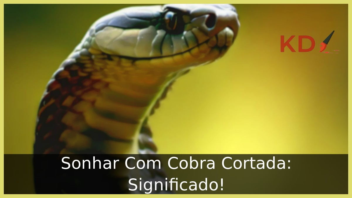 Sonhar Com Cobra Cortada: Significado!