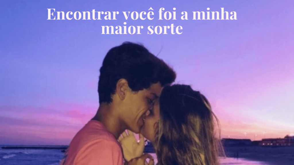 Frases para foto com namorado