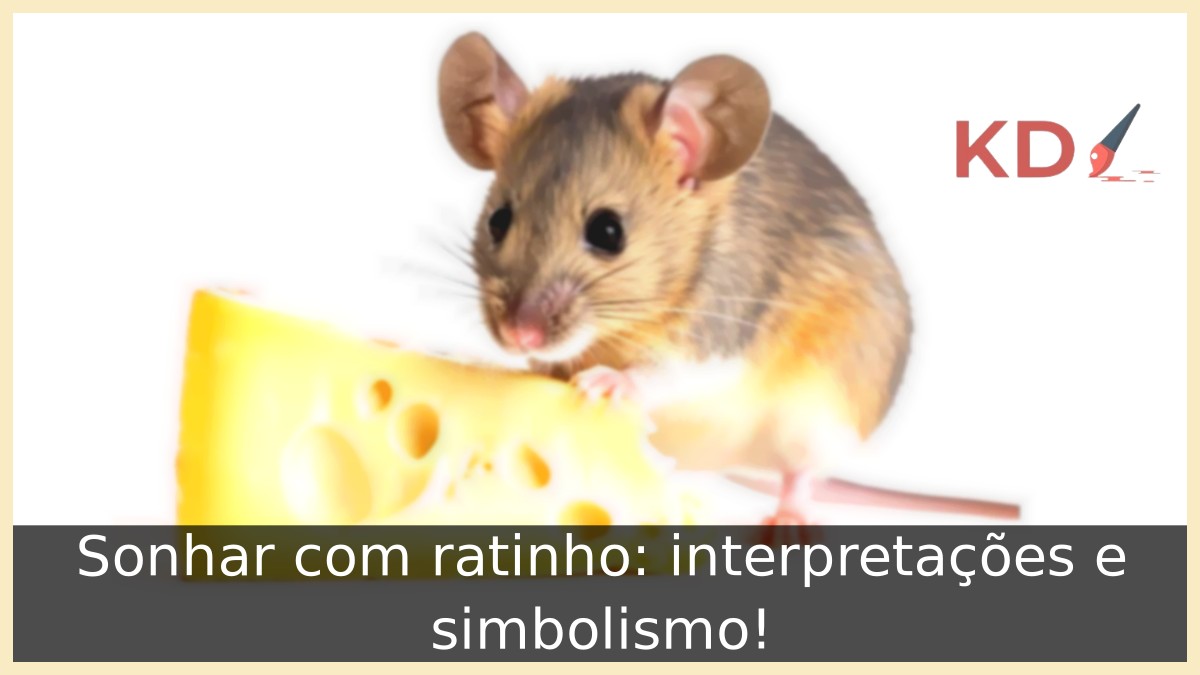 Sonhar com ratinho: interpretações e simbolismo! 11 Sonhar com ratinho: interpretações e simbolismo!