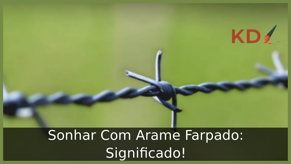 Sonhar Com Arame Farpado: Significado! 1 Sonhar Com Arame Farpado: Significado!