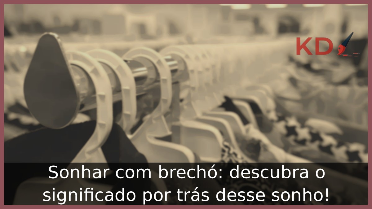 Sonhar com brechó: descubra o significado por trás desse sonho!