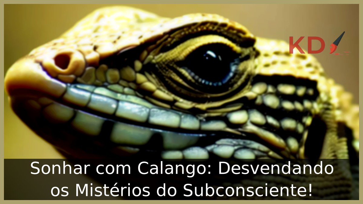 Sonhar com Calango: Desvendando os Mistérios do Subconsciente! 8 Sonhar com Calango: Desvendando os Mistérios do Subconsciente!