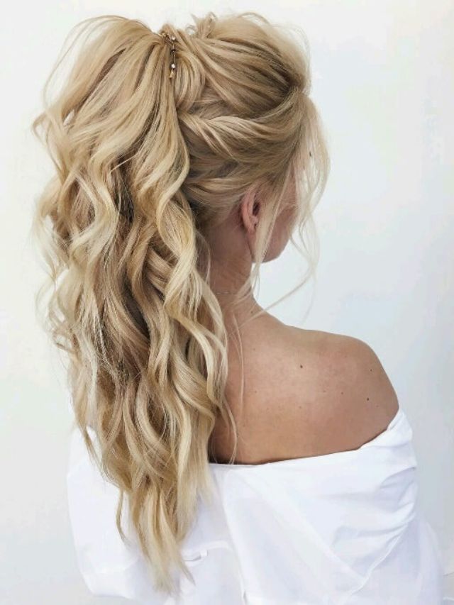 Penteados simples para casamento