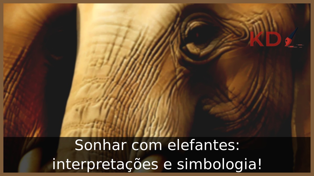 Sonhar com elefantes: interpretações e simbologia! 4 Sonhar com elefantes: interpretações e simbologia!
