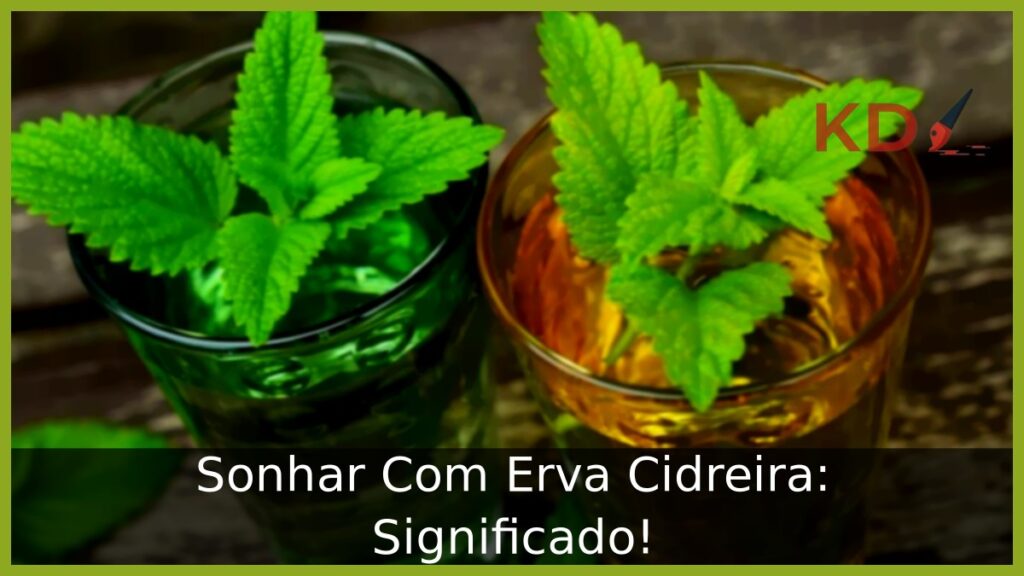 Sonhar Com Erva Cidreira: Significado! 1 Sonhar Com Erva Cidreira: Significado!