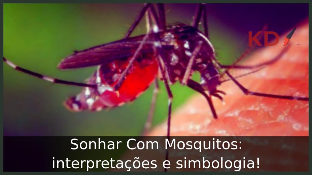 Sonhar Com Mosquitos: interpretações e simbologia! 1 Sonhar Com Mosquitos: interpretações e simbologia!