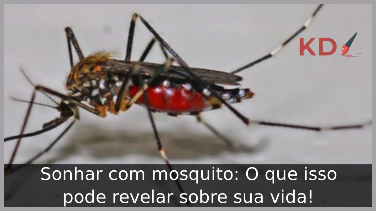 Sonhar com mosquito: O que isso pode revelar sobre sua vida! 17 Sonhar com mosquito: O que isso pode revelar sobre sua vida!