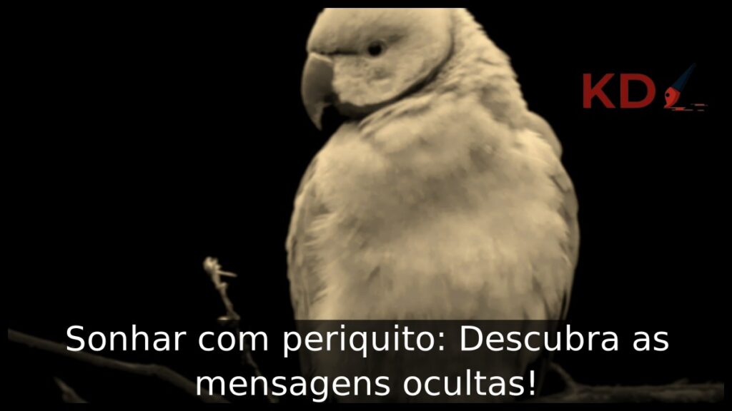 Sonhar com periquito: Descubra as mensagens ocultas! 1 Sonhar com periquito: Descubra as mensagens ocultas!