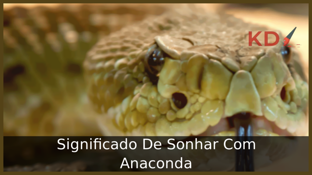 Significado De Sonhar Com Anaconda