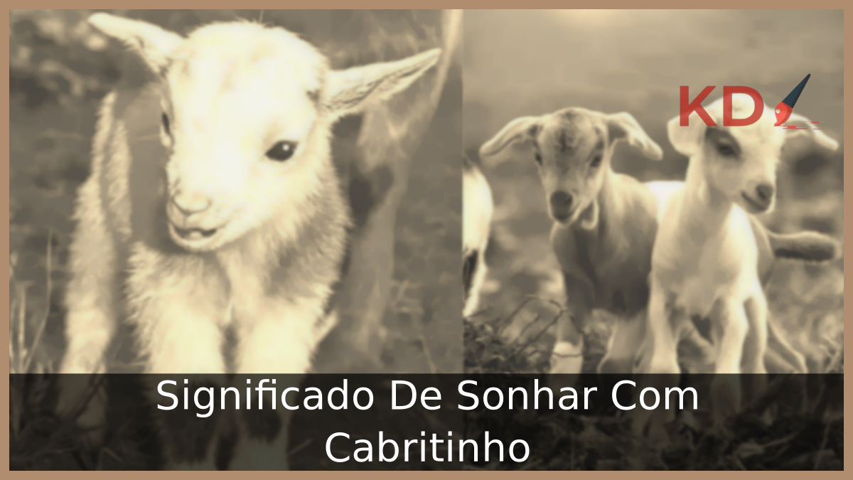 Significado De Sonhar Com Cabritinho 1 Sonhar Com Cabritinho