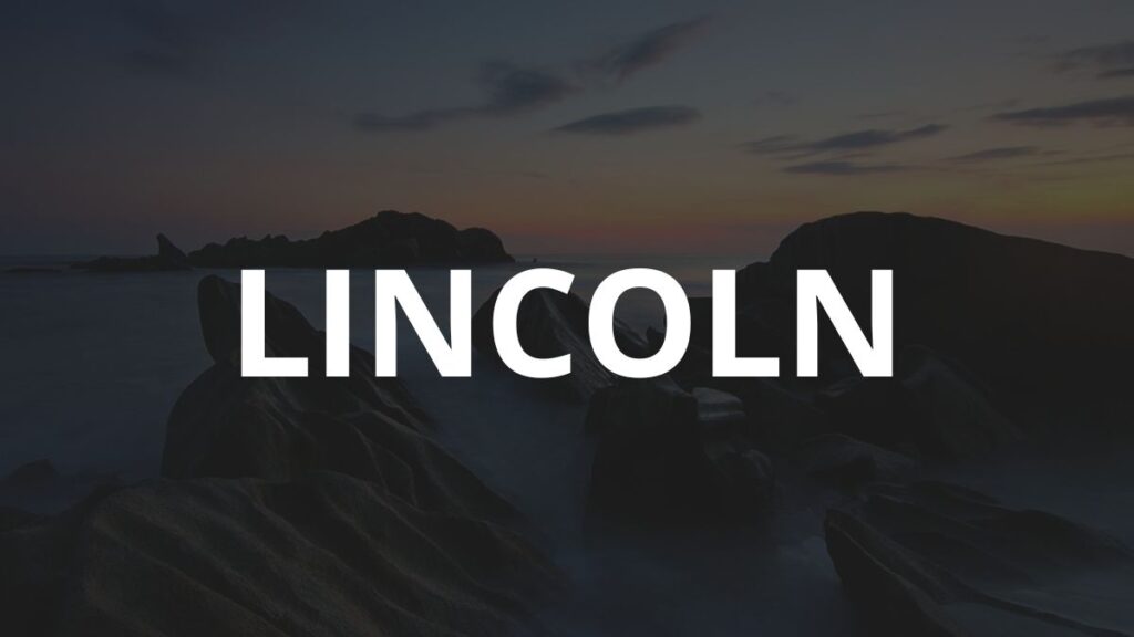Significado do nome Lincoln: História e origem! 1 Significado do nome Lincoln: História e origem!
