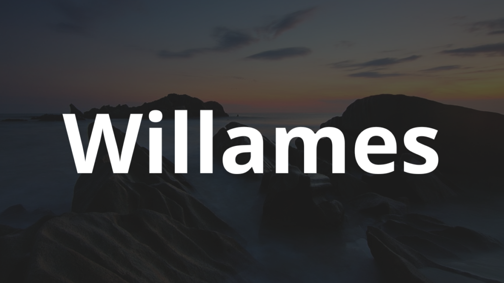 Significado do nome Willames: História e origem! 1 Significado do nome Willames