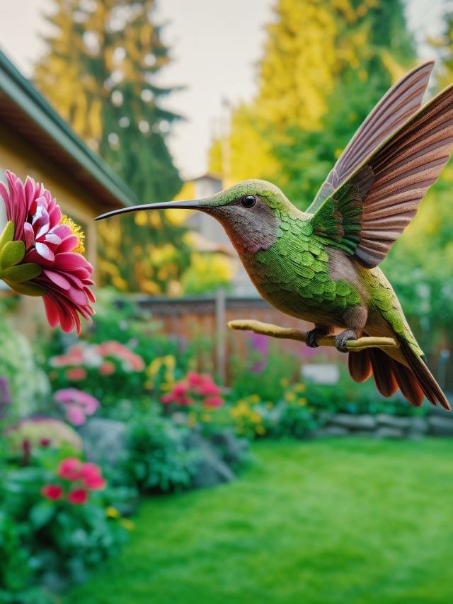 Formas de atrair beija-flor para seu jardim e garantir que voltem sempre