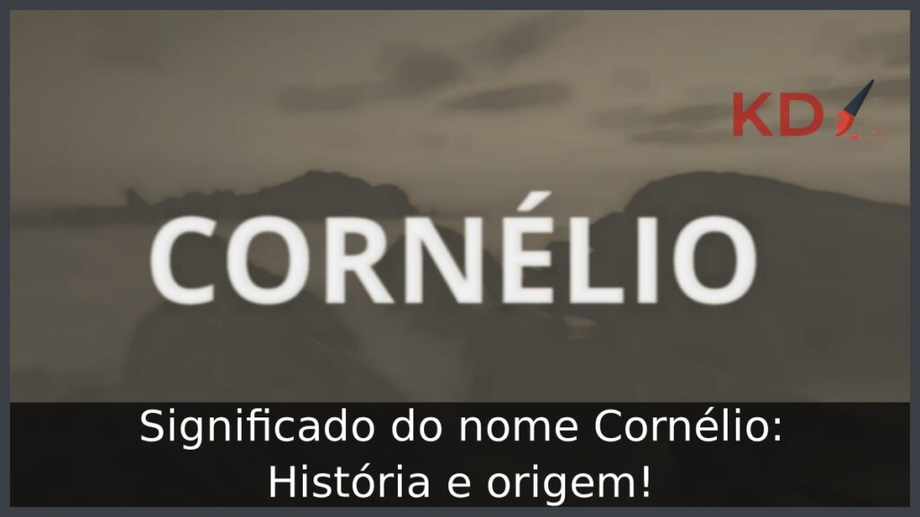 Significado do nome Cornélio: História e origem!