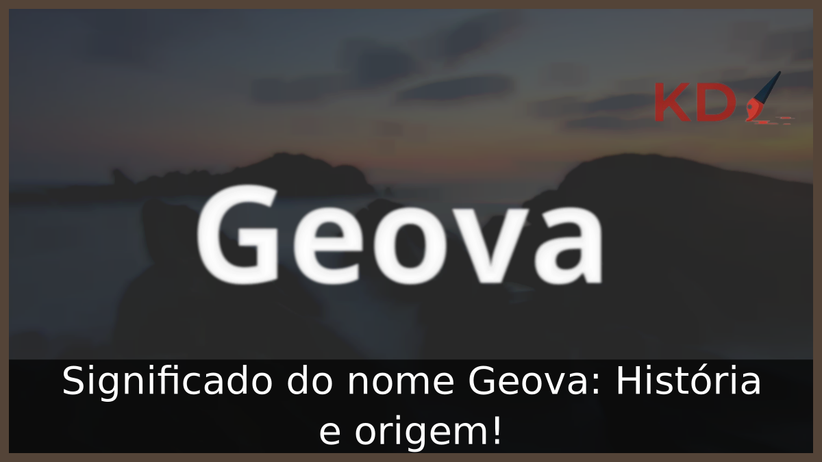 Significado do nome Geova: História e origem! 3 Significado do nome Geova