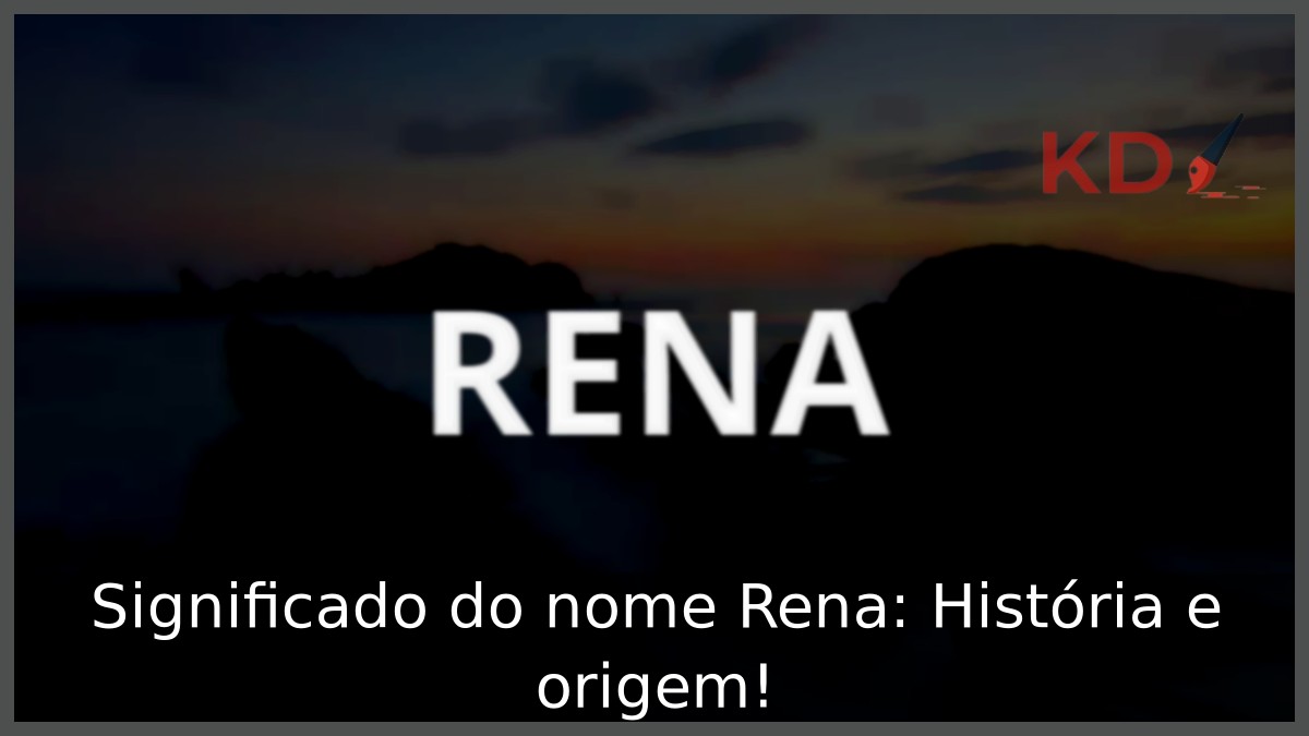 Significado do nome Rena: História e origem! 7 Significado do nome Rena: História e origem!