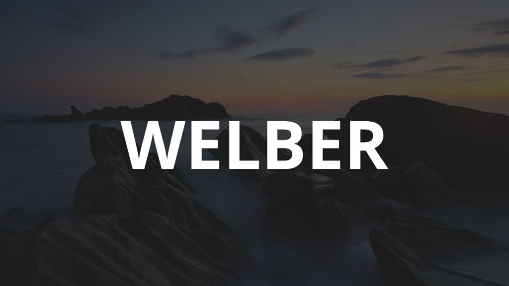 Significado do nome Welber: História e origem!
