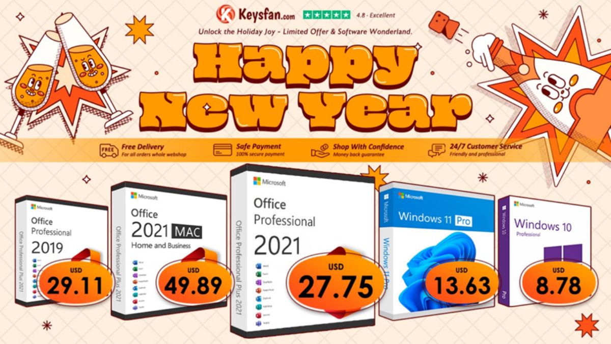 Microsoft Office 2021 vitalício por apenas US$ 15 e Windows 10/11 por apenas US$ 6! Obtenha as melhores pechinchas disponíveis na Keysfan! 7 Microsoft Office 2021 vitalício