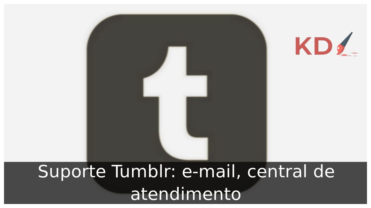 Suporte Tumblr: e-mail, central de atendimento