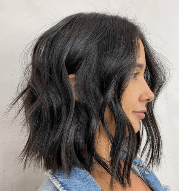 Cortes de cabelo médio feminino: Tendências para 2024! 3 Blunt Cut
