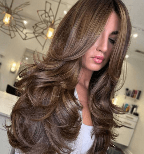 Cortes de cabelo feminino longo: Melhores inspirações! 8 Corte Borboleta
