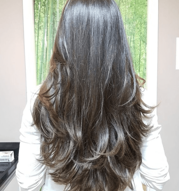 Cortes de cabelo feminino longo: Melhores inspirações! 7 Corte Longo Repicado