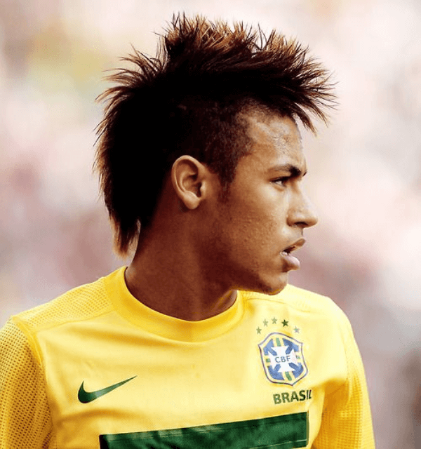 Corte Moicano do Neymar
